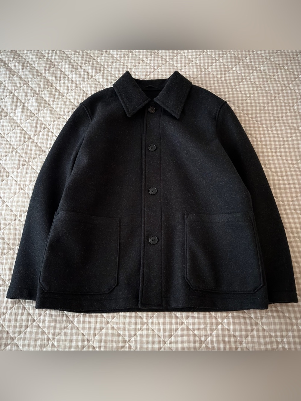Uniqlo U Lemaire grey coat